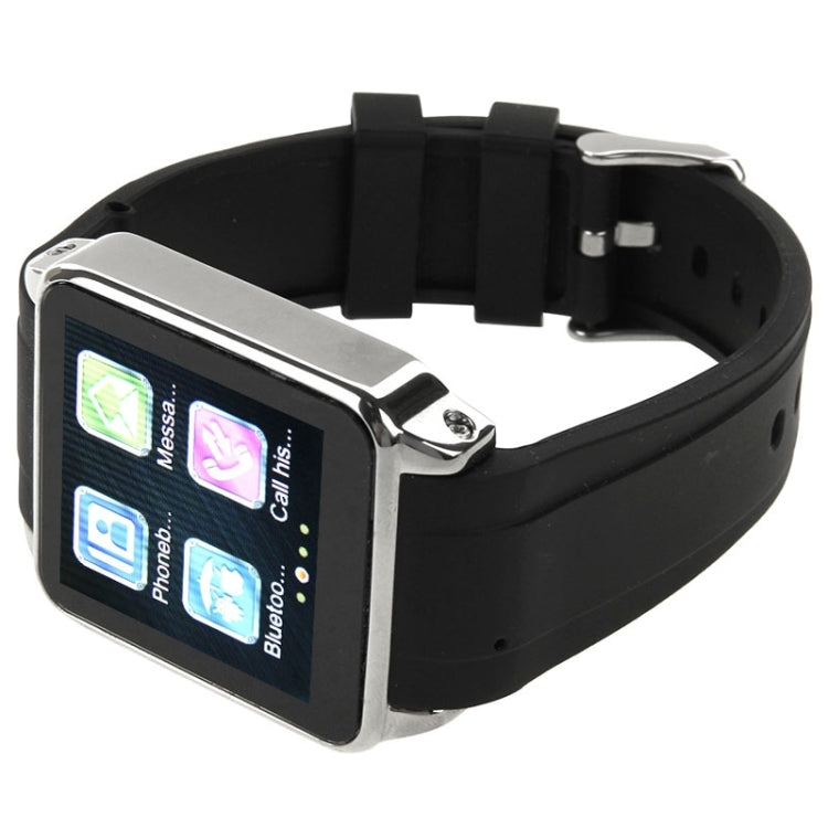 TW208+ GSM Smart Watch Phone, Anti-lost Function / Remote Camera / Bluetooth / NFC, Network: 2G(Black)