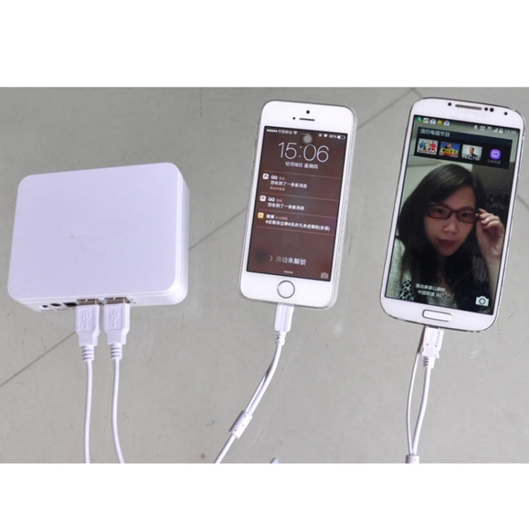 6 in 1 Anti-theft Alarm Electronic Security System(White)