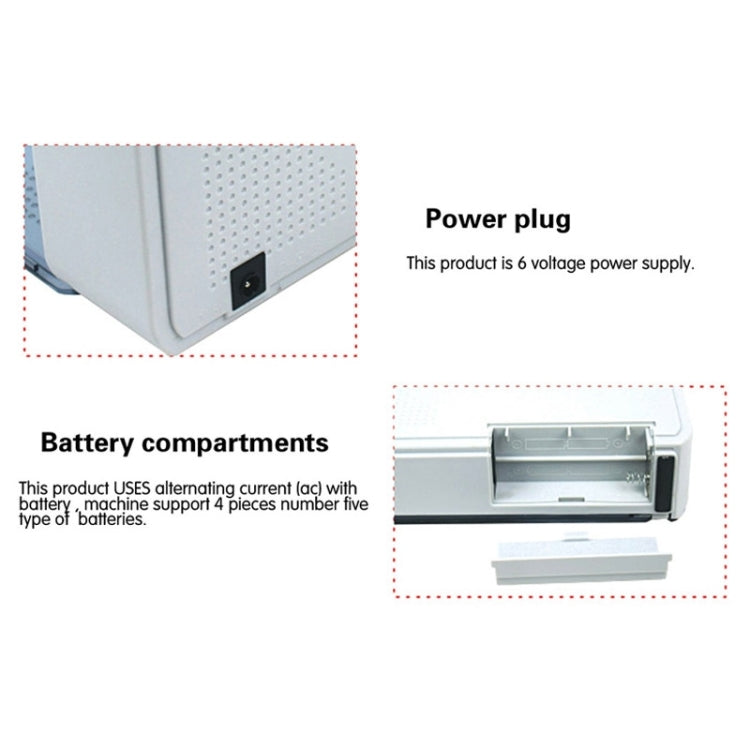 YBC-V40 Mini Portable Multi Paper Currency Counting Money Counter