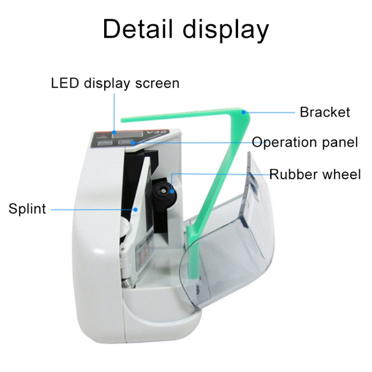 YBC-V40 Mini Portable Multi Paper Currency Counting Money Counter