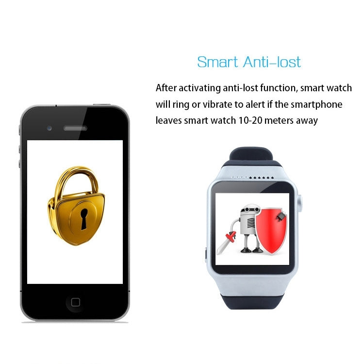 ZGPAX S39 GSM Smart Watch Phone, MTK6260, Anti-lost Function / Remote Camera, Bluetooth / FM Radio, Network: 2G