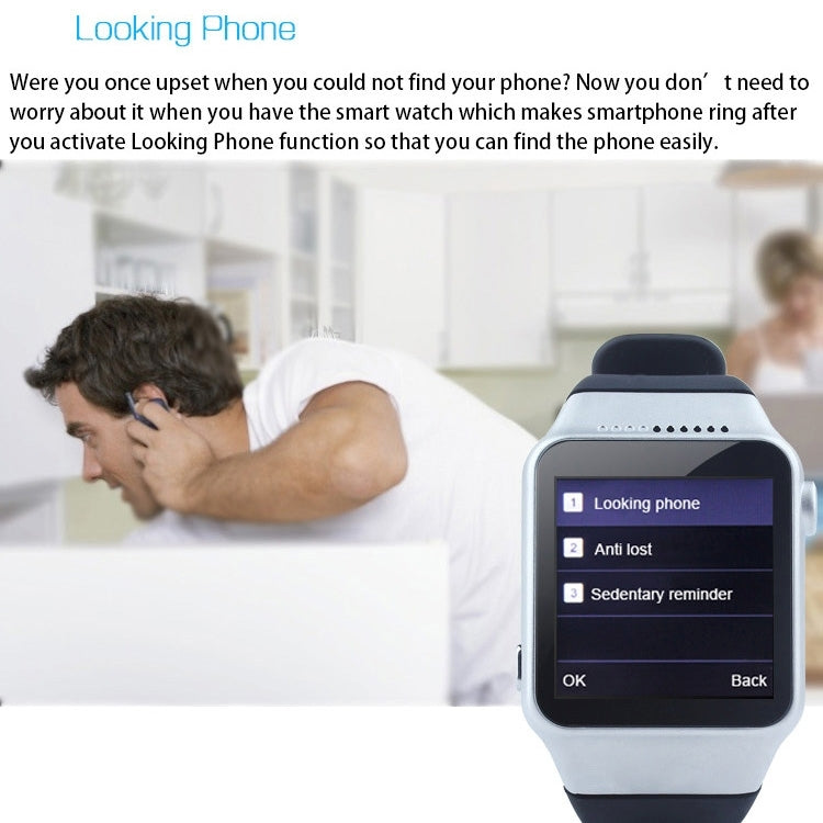 ZGPAX S39 GSM Smart Watch Phone, MTK6260, Anti-lost Function / Remote Camera, Bluetooth / FM Radio, Network: 2G
