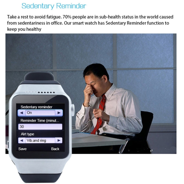 ZGPAX S39 GSM Smart Watch Phone, MTK6260, Anti-lost Function / Remote Camera, Bluetooth / FM Radio, Network: 2G