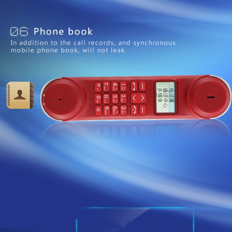 UF302 1.6 inch Display Intelligent Bluetooth Telephone, Support Hands-free, Bluetooth Music, Synchronous Phonebook
