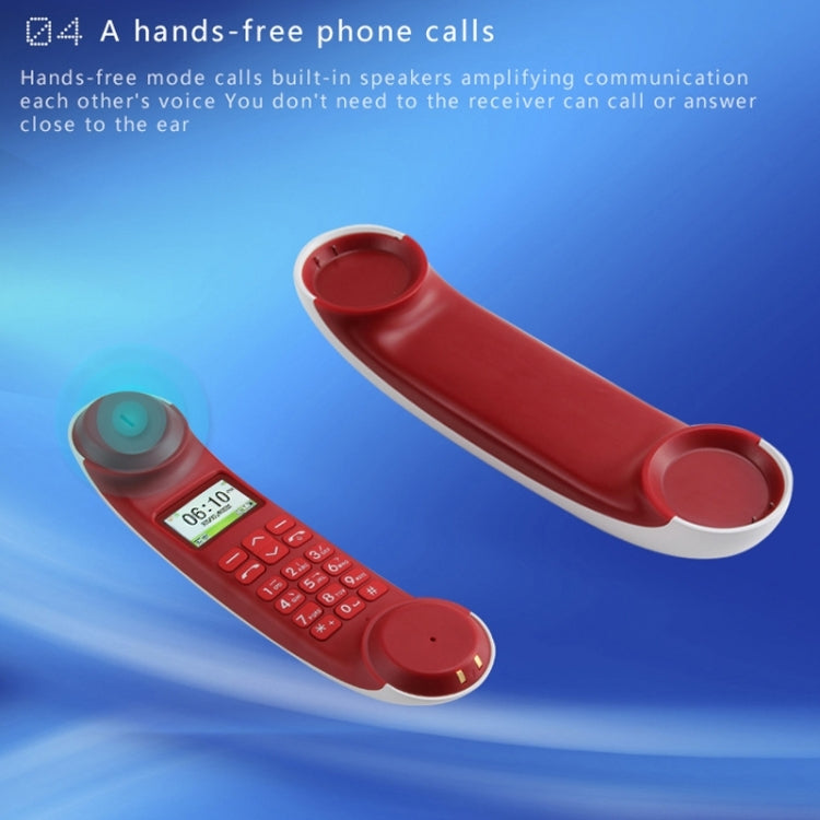 UF302 1.6 inch Display Intelligent Bluetooth Telephone, Support Hands-free, Bluetooth Music, Synchronous Phonebook