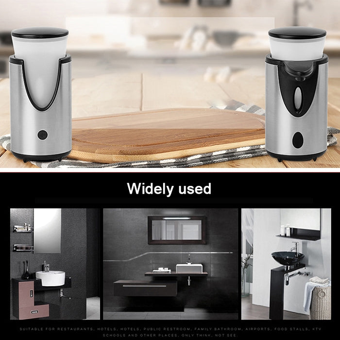 Genie Soap II Stainless Steel Touchless Auto Soap Dispenser(Silver)