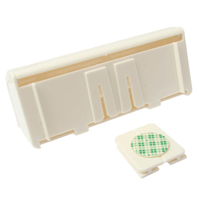 Wall-mounted Toothbrush Holder for 6 Brushes(White)