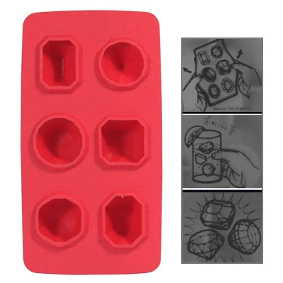 Cool Jewels Dazzling Diamond Ice Cube Tray (Random Color Delivery)