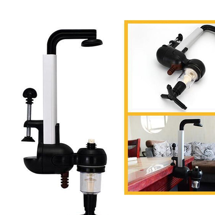 Alcohol Dispenser Wine Bar Butler Single Bottle Shot Dispenser(Silver)