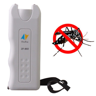 Ultrasonic Mosquito Repeller with 2 Flashlights(White)