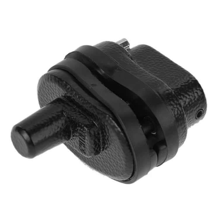 3 Digit Resettable Combination Security Lock(Black)
