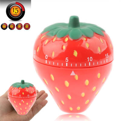 Strawberry Shape Kitchen Countdown Timer