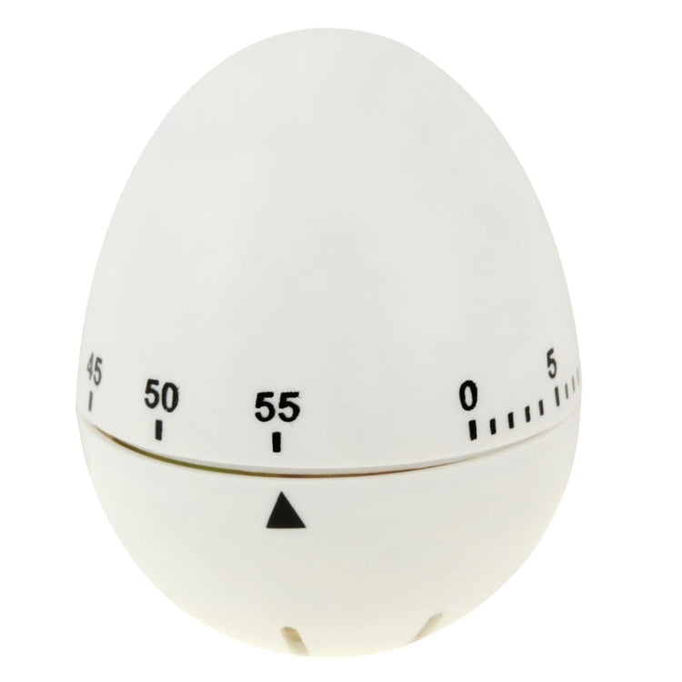 Egg Shape Kitchen Countdown Timer(White)