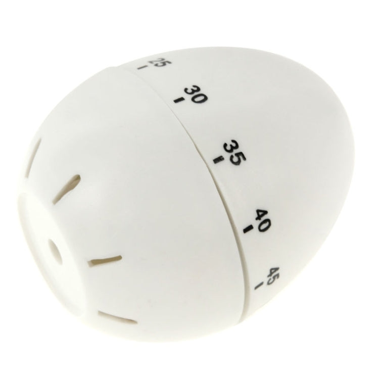 Egg Shape Kitchen Countdown Timer(White)