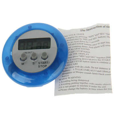 Circular Kitchen Digital Countdown Timer