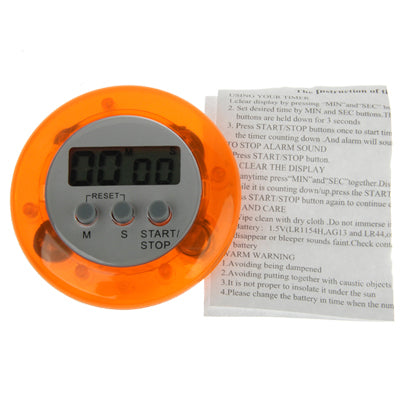 Circular Kitchen Digital Countdown Timer
