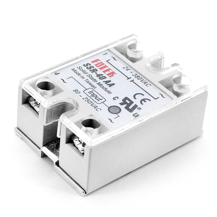 SSR-40AA AC 24-380V Solid State Relay for PID Temperature Controller