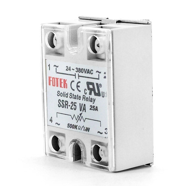 SSR-25VA AC 24-380V Solid State Relay for PID Temperature Controller