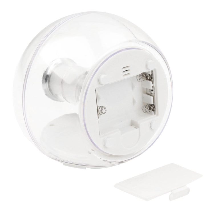 7 Color Crystal Light and Natural Sound Calendar Alarm Clock