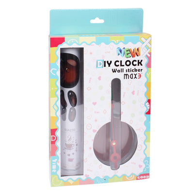 Fashionable DIY Coffee Cup Wall Sticker Clock Home Decoration