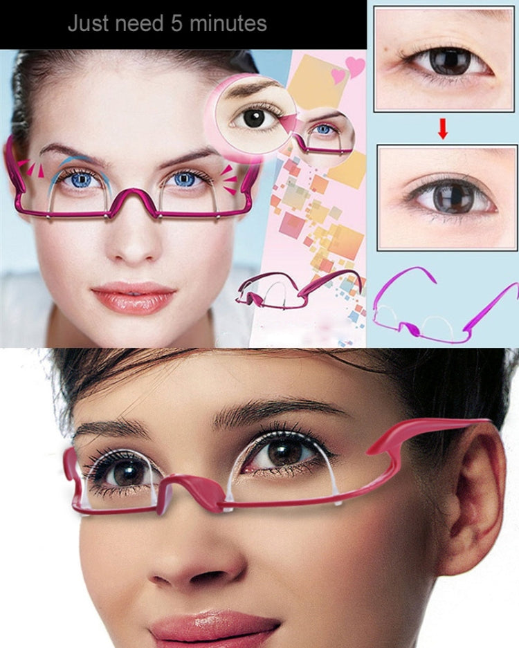 DIY Magic Double Eyelid Trainer Magic Double Eyelid Glasses Makeup Tools