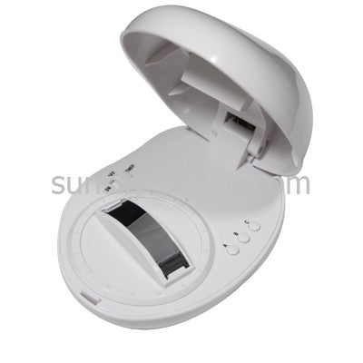Room Romantic Rainbow Projector LED Night Lights Lamp(White)