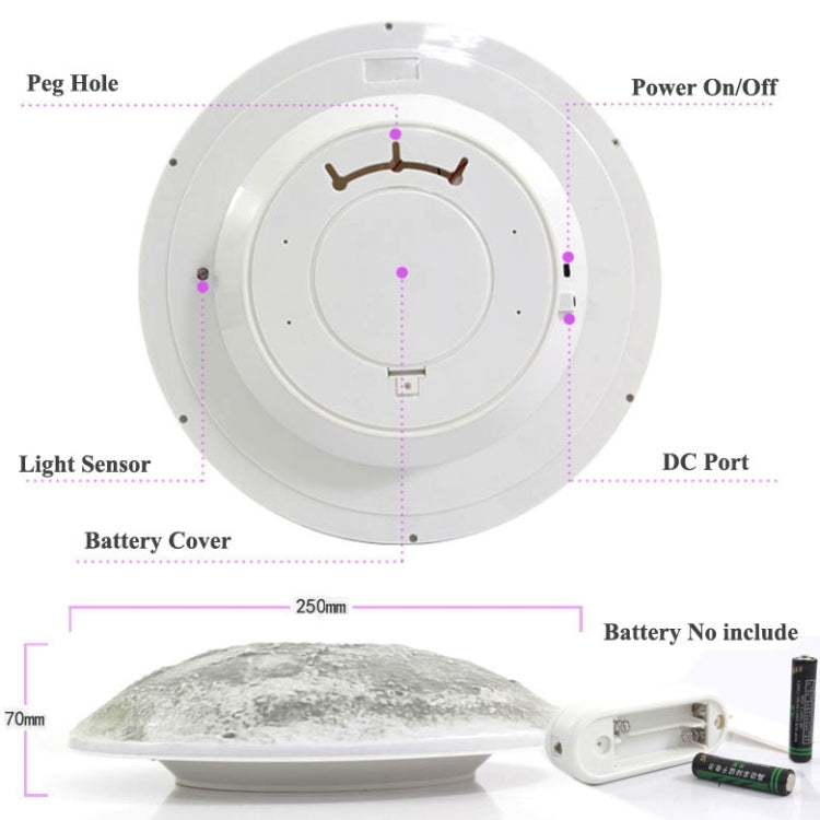 Creative Healing Moon Lamp, with Remote Control