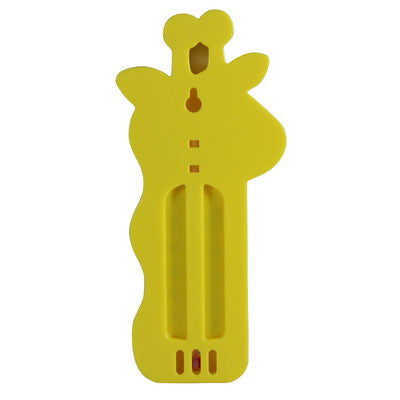 Giraffe Style HIPS Plastic Case Glass Tube Baby Bath Thermometer