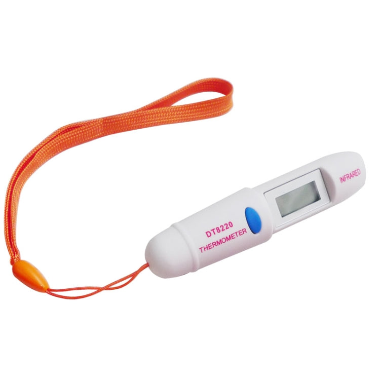 Pen Type Non-contact Infrared Thermometer, Temperature Range: -50 -220 Degree C (DT8220)(White)