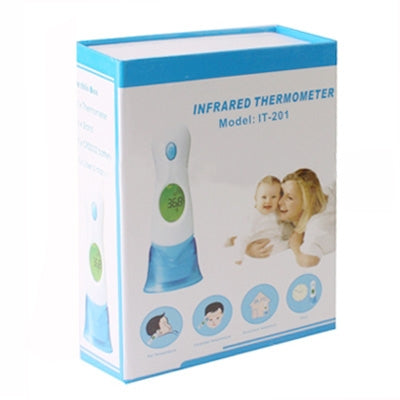 4 in 1 (Ear Temperature / Forehead Temperature / Environment Temperature / Clock) Infrared Thermometer