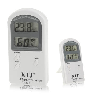 Indoor 2 LCD Display Thermometer with Hygrometer (TA-138B)