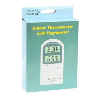 Indoor 2 LCD Display Thermometer with Hygrometer (TA-138B)
