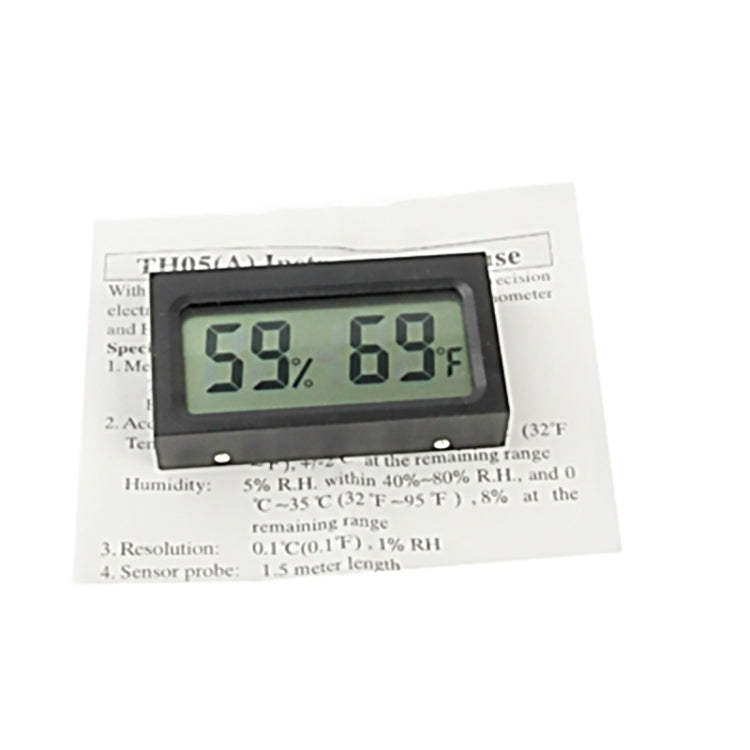 Mini LCD Indoor Digital Thermometer Humidity