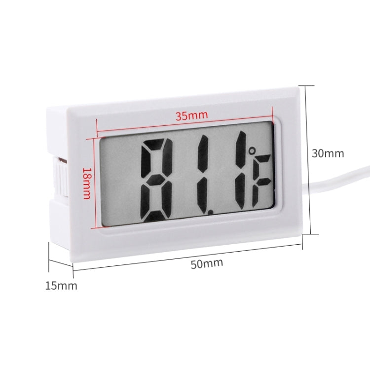 Mini LCD Indoor Digital Thermometer (Fahrenheit Display),