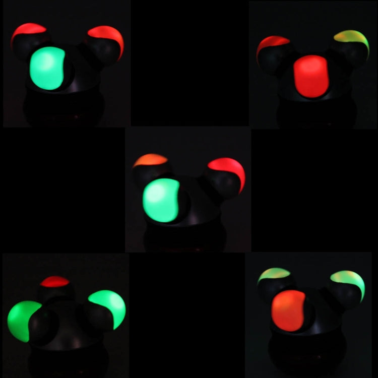 Mini Body Neck Shoulder Back Massager with Multicolor Flash Lights(Red)