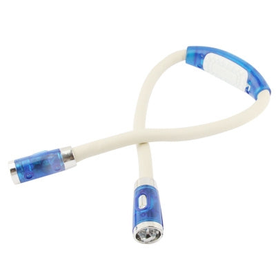 4 LED Hug light Adjustable reading Book light Lamp(Blue)