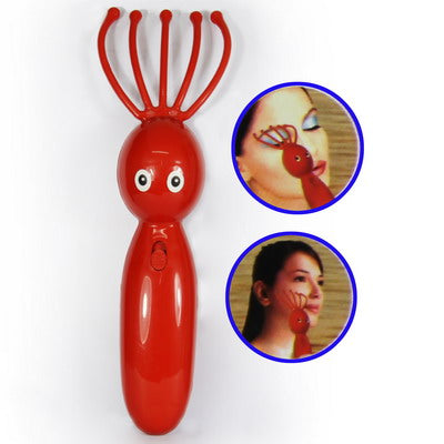 Octopus Style Face Massage
