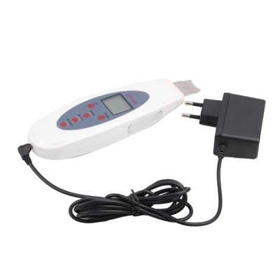 LW-006 Portable Digital Facial LCD Ultrasound Skin Scrubber(White)