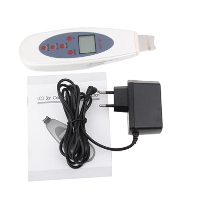 LW-006 Portable Digital Facial LCD Ultrasound Skin Scrubber(White)