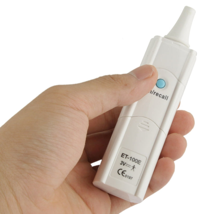 Handheld Infra-red Instant Ear Canal Thermometer for Households Clinics (ET-100E)(White)