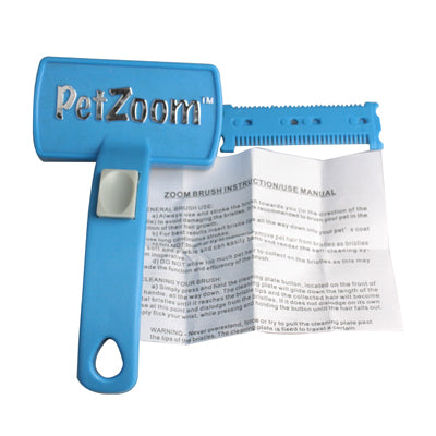 PetZoom Self Cleaning Grooming Brush for Dog & Cat