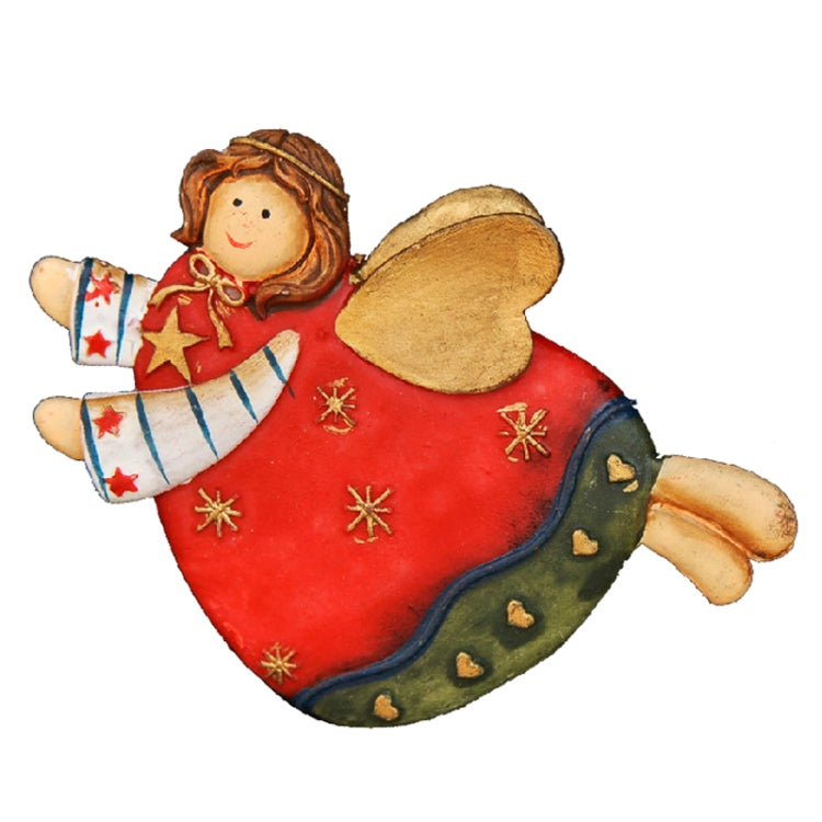 European Countryside Style Angel Fridge Magnet Cartoon Hare Resin Magnet (4pcs in One Packaging, The Price is for 4pcs)