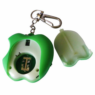 Apple Shaped Electronic Anti-lost Personal Reminder Alarm, Set distance:0~25m(Green)