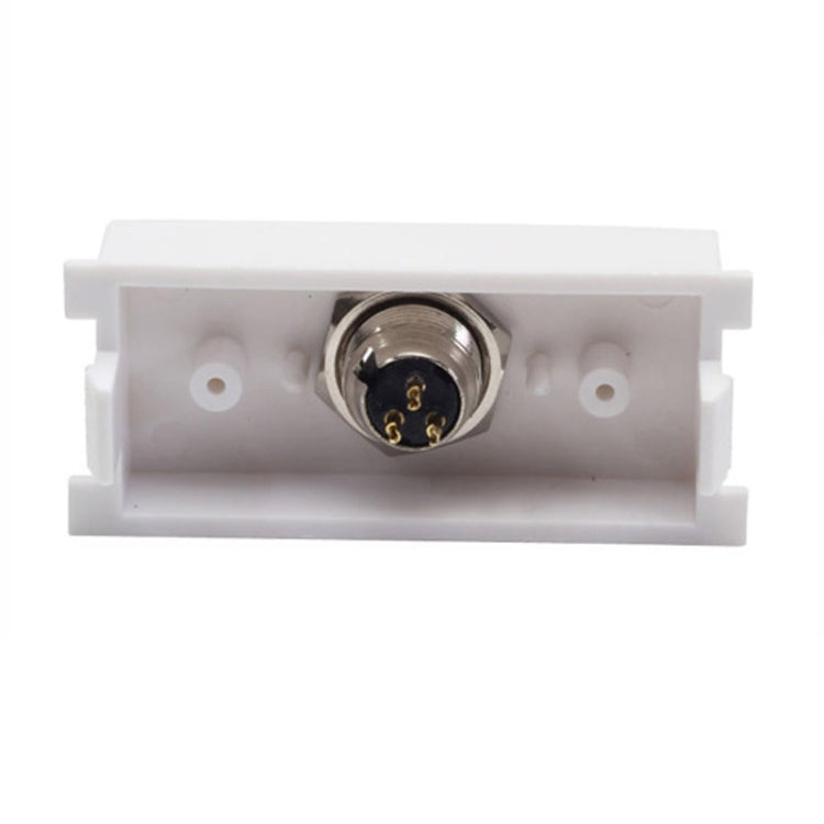 Welding Wall Plate Insert - 3 Pin XLR Male Connector (K86-903)