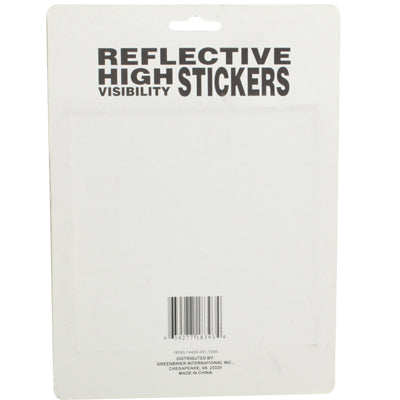 Long Strips Pattern Reflective PVC Stickers (10-Piece Pack)