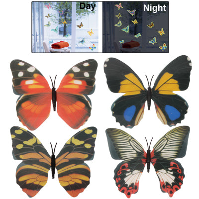 Glow in the Dark Butterfly Shape Luminous Paste / Wall Stickers (4pcs in One Packaging,The Price is for 4pcs)