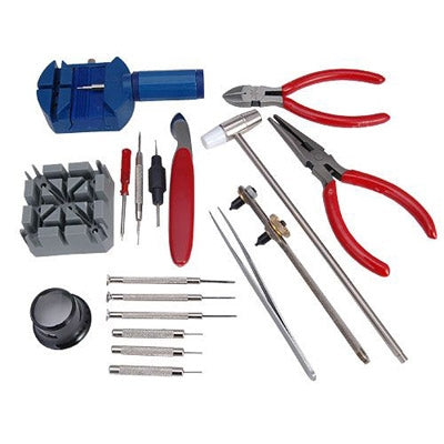 18 in 1 Watch Repair Tool Set Screwdrivers Case Opener