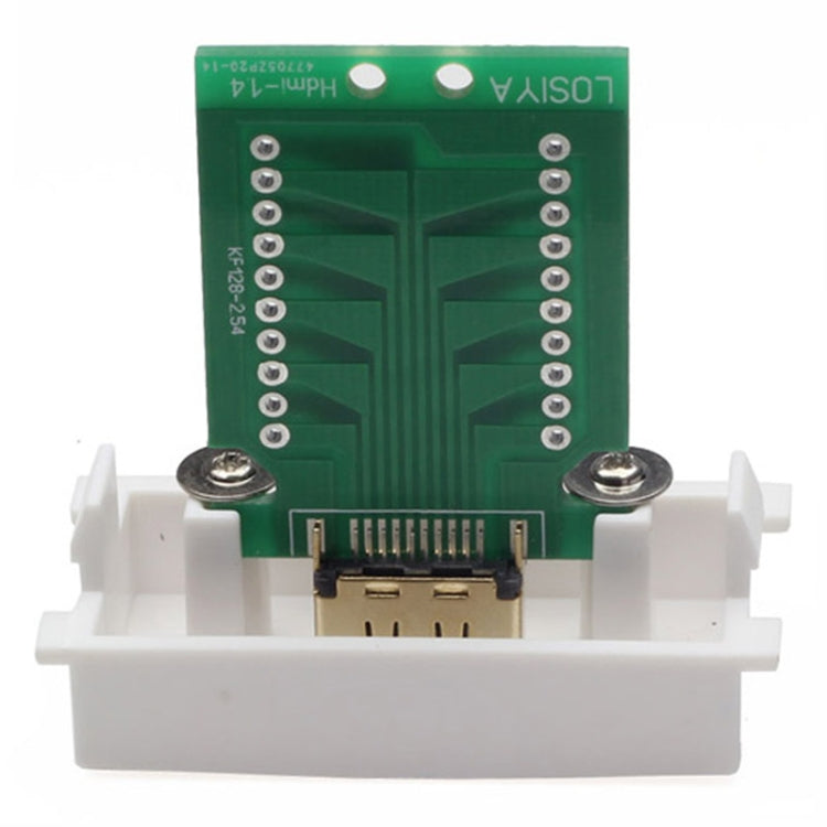 Welding Wall Plate Insert - HDMI1.4 19 Pin Female