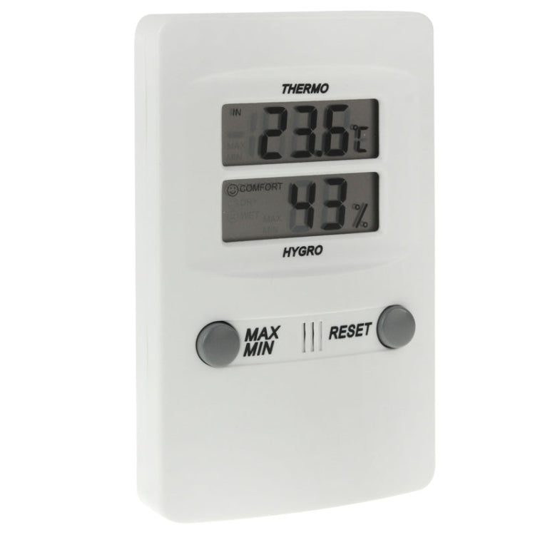 TH02 Digital LCD Indoor Outdoor Weather Humidity Hygrometer Thermometer Meter