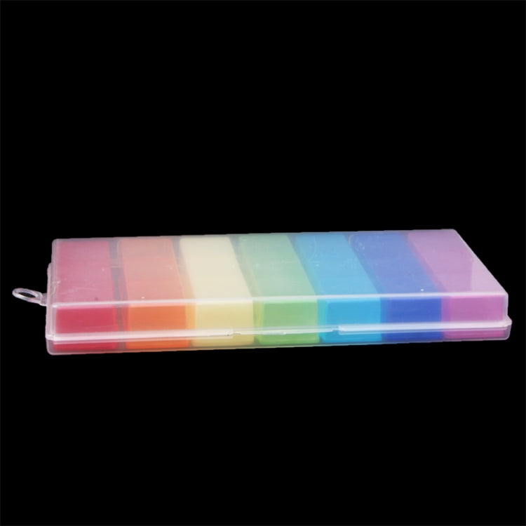 5 PCS 7 Days Plastic Pill Case Pill Organizer Medicine Box
